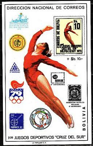 Боливия, 1979, Южноамериканские игры, Гимнастика, блок